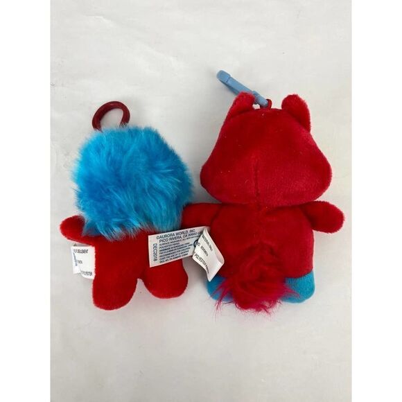Aurora Dr. Seus Cat in the Hat Plush Key Chains Fox in Sox and Thing 2 - Picture 4 of 8